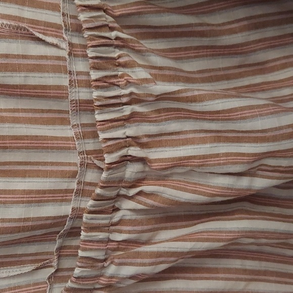 SHEIN Frenchy Ruffle Armhole Open Tieback Striped Jumpsuit - Picture 11 of 16